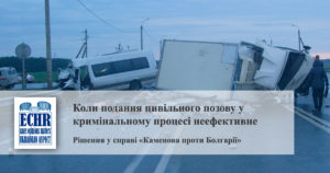 рішення у справі «Каменова проти Болгарії»