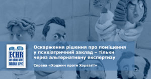 рішення ЄСПЛ у справі «Ходжич проти Хорватії» (заява № 28932/14)