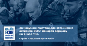 рішення ЄСПЛ у справі «Удальцов проти Росії»